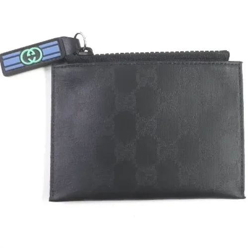 Pre-owned Wallets, male, , Size: ONE SIZE Pre-owned Leather wallets - Gucci Vintage - Modalova