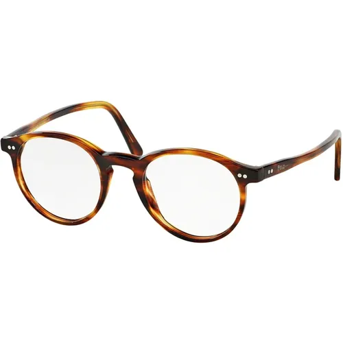 Glasses, unisex, , Size: 46 MM Striped Havana Eyewear Frames PH 2083 - Polo Ralph Lauren - Modalova