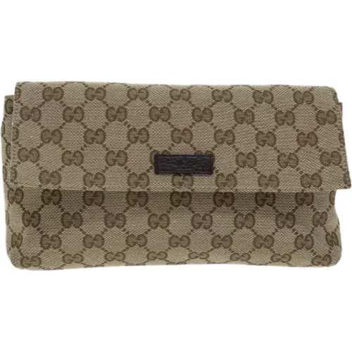 Pre-owned Belt Bags, female, , Size: ONE SIZE Pre-owned Canvas gucci-bags - Gucci Vintage - Modalova