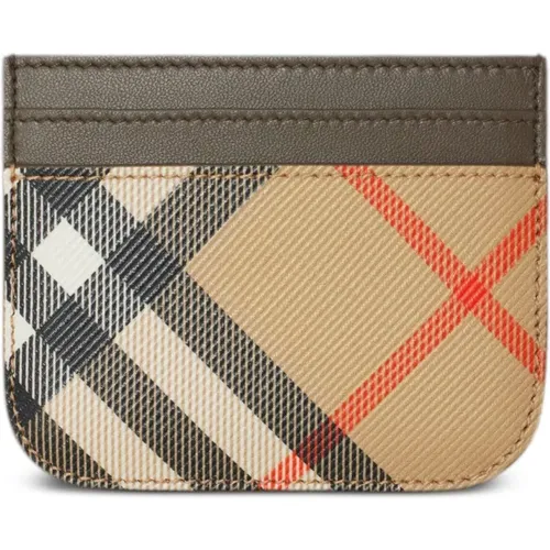 Wallets & Cardholders, female, , Size: ONE SIZE Classic Check Credit Card Holder Wallet - Burberry - Modalova