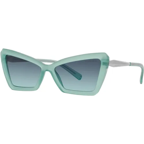 Blau Getönte Sonnenbrille TF 4203 - Tiffany - Modalova
