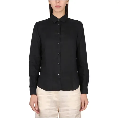 Classic Shirt , female, Sizes: L, XS - Aspesi - Modalova