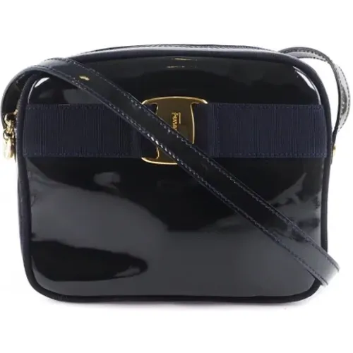 Pre-owned Cross Body Bags, female, , Size: ONE SIZE Pre-owned Fabric shoulder-bags - Salvatore Ferragamo Pre-owned - Modalova