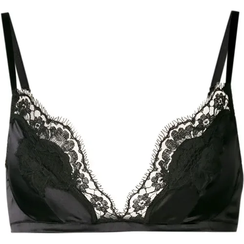 Bras, female, , Size: 2XL Satin Bra - Dolce & Gabbana - Modalova