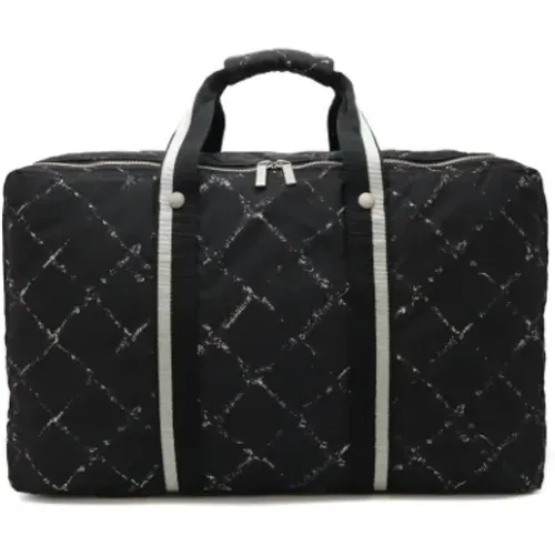 Pre-owned Weekend Bags, unisex, , Size: ONE SIZE Pre-owned Nylon chanel-bags - Chanel Vintage - Modalova