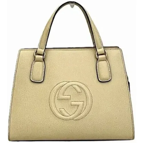 Pre-owned Handbags, female, , Size: ONE SIZE Pre-owned Leather gucci-bags - Gucci Vintage - Modalova