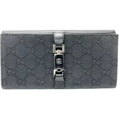 Pre-owned Wallets, female, , Size: ONE SIZE Pre-owned Fabric wallets - Gucci Vintage - Modalova