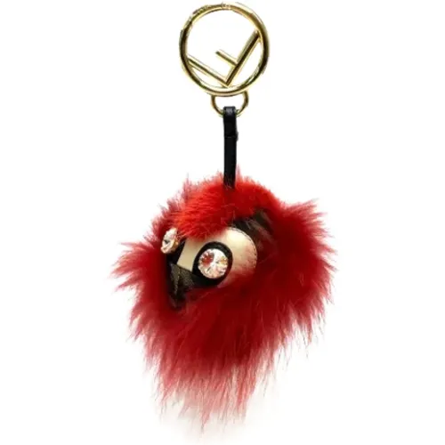 Pre-owned Accessories, female, , Size: ONE SIZE Pre-owned Fabric key-holders - Fendi Vintage - Modalova