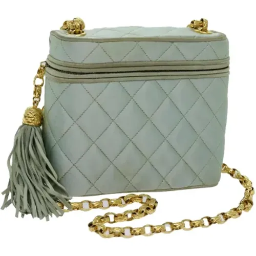 Pre-owned Satin shoulder-bags , female, Sizes: ONE SIZE - Chanel Vintage - Modalova