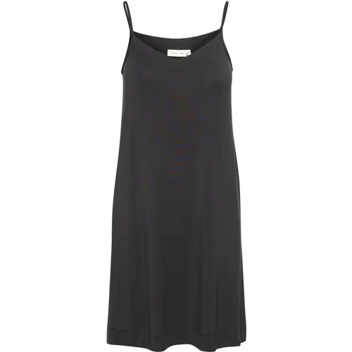 Schwarzes Basis Slip Kleid Liliw , Damen, Größe: M - InWear - Modalova