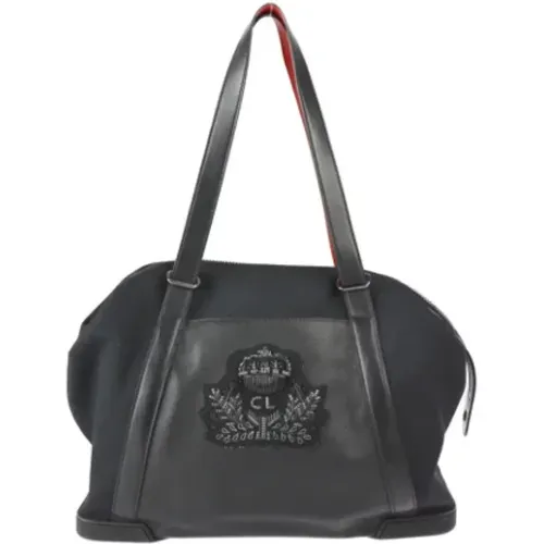 Pre-owned Canvas shoulder-bags , female, Sizes: ONE SIZE - Christian Louboutin Pre-owned - Modalova