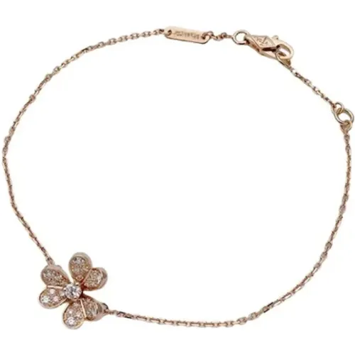 Pre-owned Jewellery, female, , Size: ONE SIZE Pre-owned Rose Gold necklaces - Van Cleef & Arpels Pre-owned - Modalova