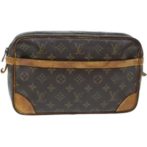 Pre-owned Canvas clutches , female, Sizes: ONE SIZE - Louis Vuitton Vintage - Modalova