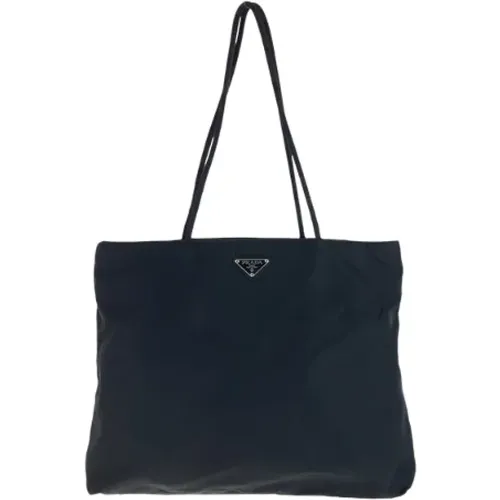 Pre-owned Tote Bags, female, , Size: ONE SIZE Pre-owned Canvas totes - Prada Vintage - Modalova