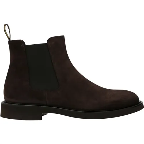 Chelsea Boots, male, , Size: 9 1/2 US Beatles Style Boots - Doucal's - Modalova