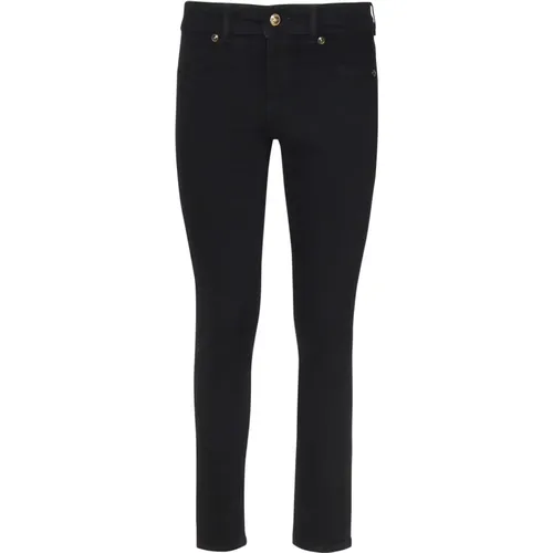 Slim Fit Five-Pocket Jeans , female, Sizes: W30, W31, W32, W29, W27 - Versace Jeans Couture - Modalova