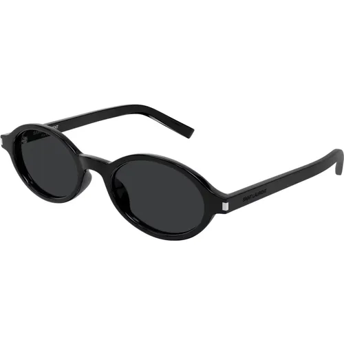 Jeanne Sonnenbrille Schwarz , Damen, Größe: 50 MM - Saint Laurent - Modalova