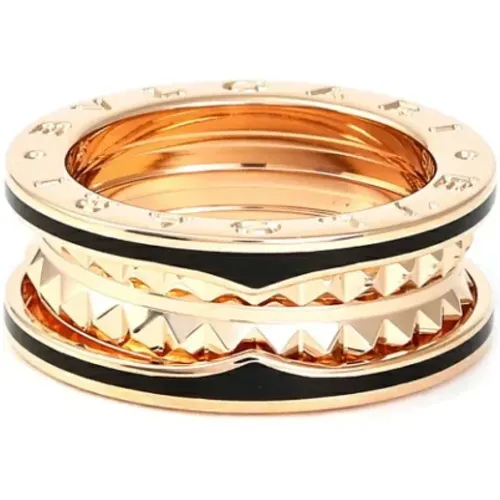 Pre-owned Jewellery, female, , Size: ONE SIZE Pre-owned Rose Gold rings - Bvlgari Vintage - Modalova