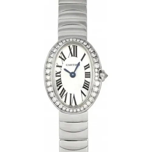 Pre-owned Watches, female, , Size: ONE SIZE Pre-owned Stainless Steel watches - Cartier Vintage - Modalova