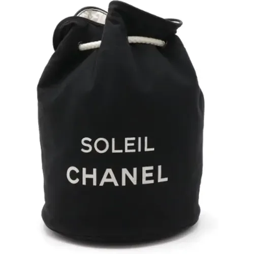 Pre-owned Bucket Bags, female, , Size: ONE SIZE Pre-owned Canvas chanel-bags - Chanel Vintage - Modalova