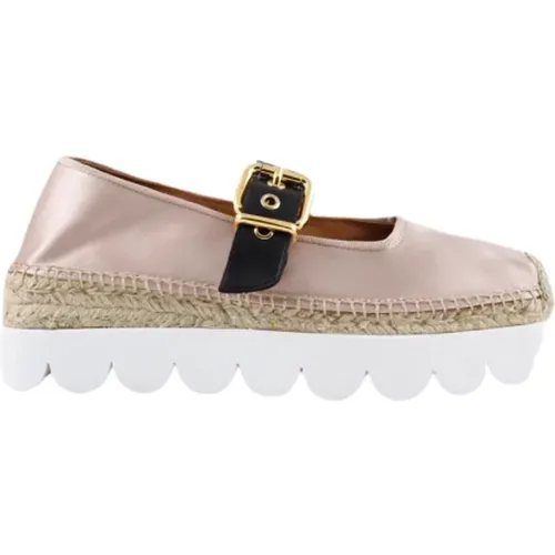 Cotton Leather Sneakers , female, Sizes: 3 UK - Marni - Modalova