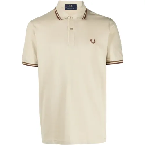 Cotton Polo with Embroidered Logo , male, Sizes: XS - Fred Perry - Modalova