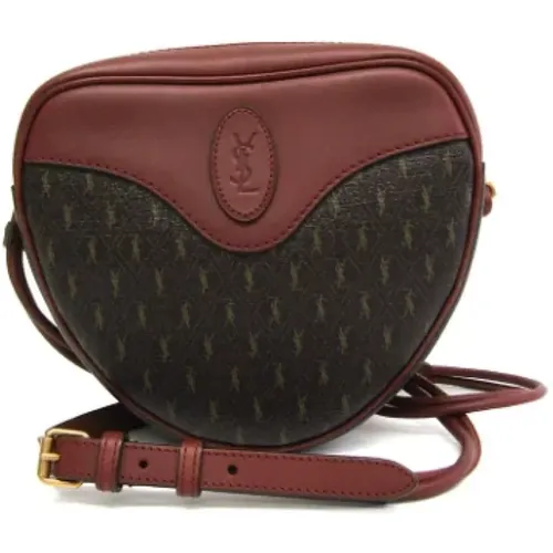 Pre-owned Cross Body Bags, female, , Size: ONE SIZE Pre-owned Leather shoulder-bags - Yves Saint Laurent Vintage - Modalova