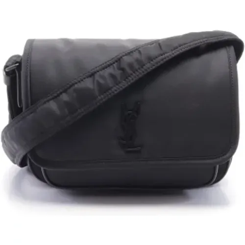 Pre-owned Cross Body Bags, male, , Size: ONE SIZE Pre-owned Leather shoulder-bags - Saint Laurent Vintage - Modalova