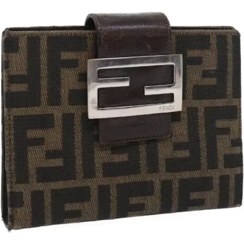 Pre-owned Accessories, female, , Size: ONE SIZE Pre-owned Canvas home-office - Fendi Vintage - Modalova