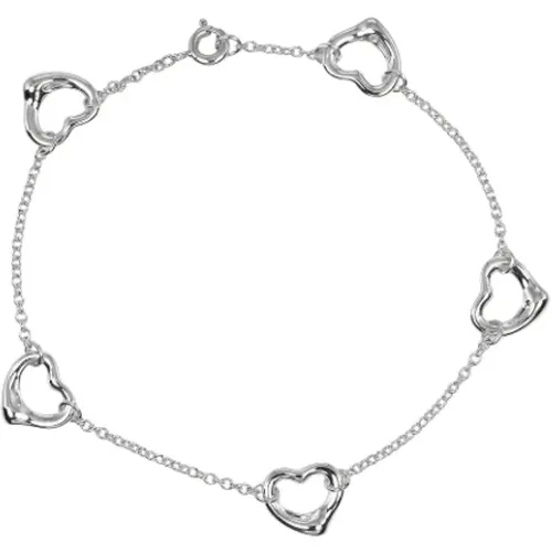 Pre-owned Silver bracelets , female, Sizes: ONE SIZE - Tiffany & Co. Pre-owned - Modalova