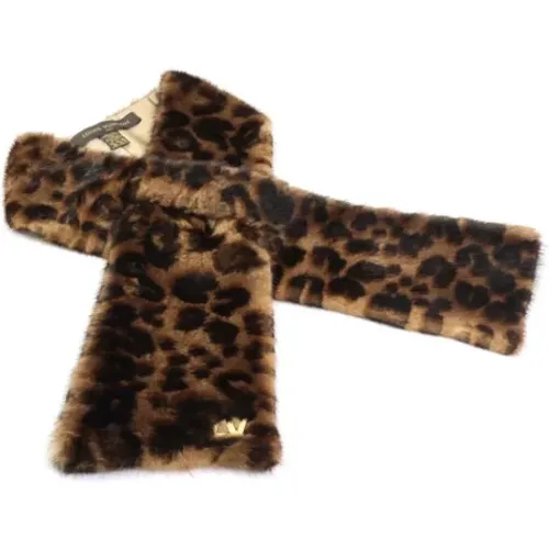 Pre-owned Scarves, female, , Size: ONE SIZE Pre-owned Faux Fur scarves - Louis Vuitton Vintage - Modalova