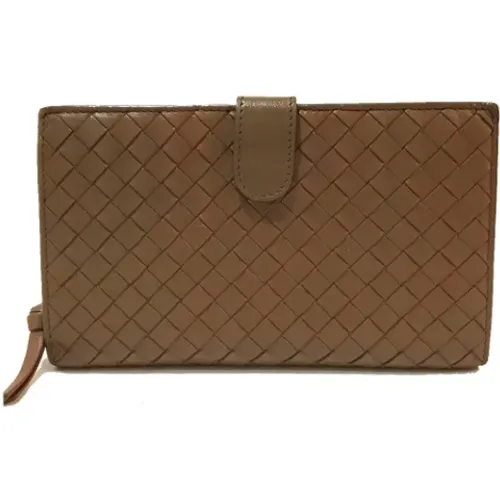 Pre-owned Wallets, female, , Size: ONE SIZE Pre-owned Leather wallets - Bottega Veneta Vintage - Modalova