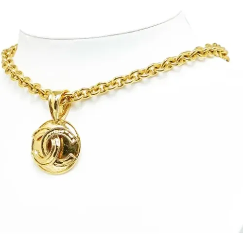 Pre-owned Jewellery, female, , Size: ONE SIZE Pre-owned Metal necklaces - Chanel Vintage - Modalova