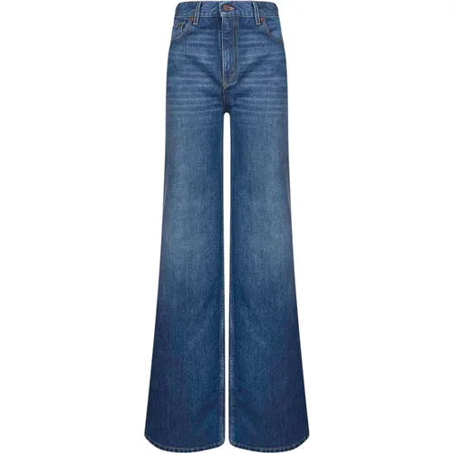 Wide Jeans, female, , Size: W27 Flared Denim Jeans - Chloé - Modalova