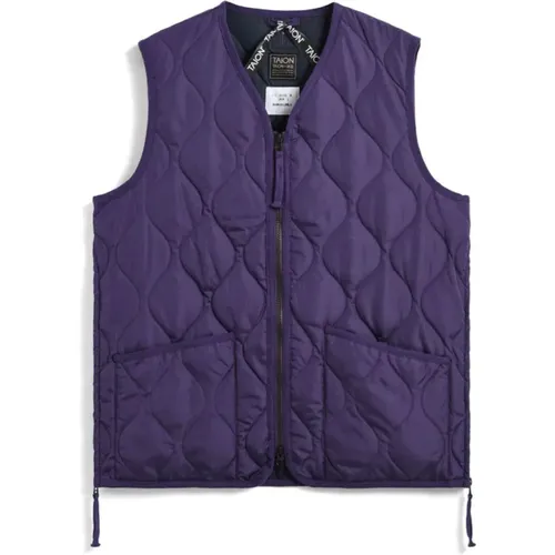 Vests, male, , Size: L Jackets - Taion - Modalova