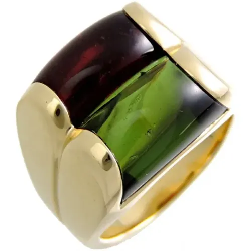 Pre-owned Jewellery, female, , Size: ONE SIZE Pre-owned Gold rings - Bvlgari Vintage - Modalova