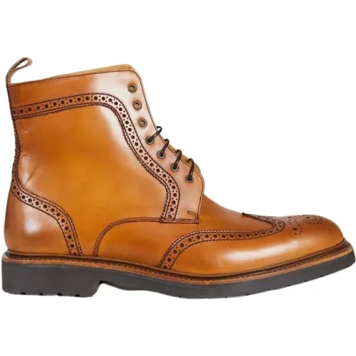 Calder Barker Cedar Leather Boots , male, Sizes: 10 UK, 9 1/2 UK, 8 1/2 UK, 9 UK - L'Exception Paris - Modalova