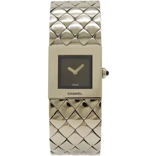 Pre-owned Stainless Steel watches , female, Sizes: ONE SIZE - Chanel Vintage - Modalova