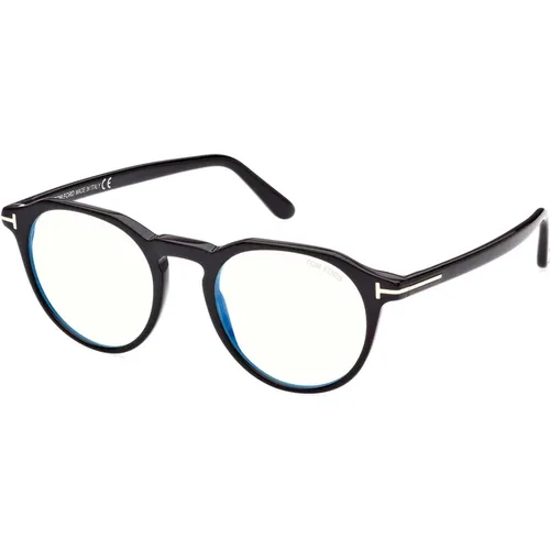 Glasses, female, , Size: 49 MM Blue Block Eyewear Frames FT 5833-B - Tom Ford - Modalova