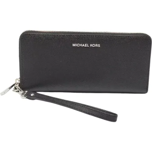 Pre-owned Wallets, female, , Size: ONE SIZE Pre-owned Leather wallets - Michael Kors Pre-owned - Modalova