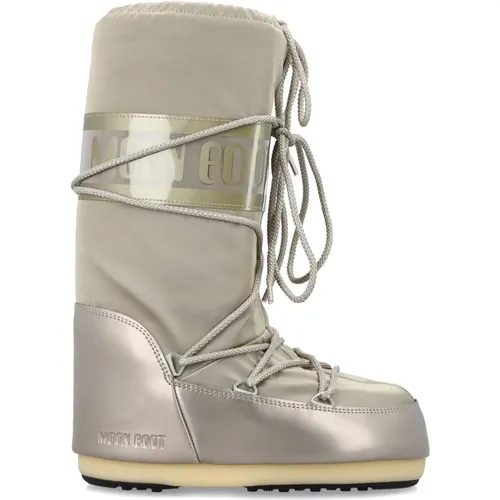 Platinum Closed Boots Classic Icon Style , female, Sizes: 6 UK, 2 UK - moon boot - Modalova