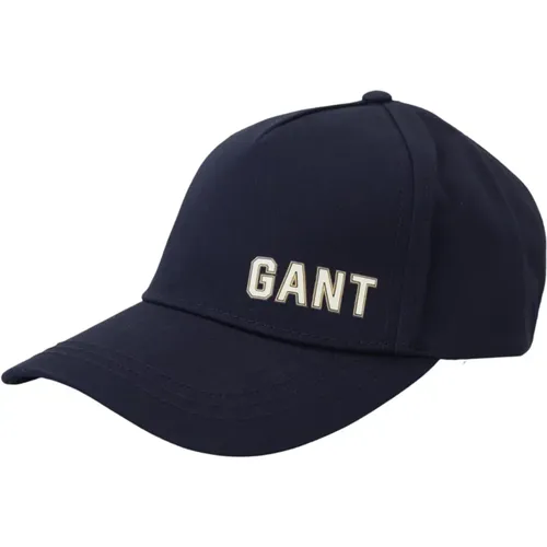 Caps, male, , Size: ONE SIZE Baseball Hat with Logo Details - Gant - Modalova