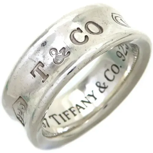 Pre-owned Jewellery, female, , Size: ONE SIZE Pre-owned Silver rings - Tiffany & Co. Pre-owned - Modalova