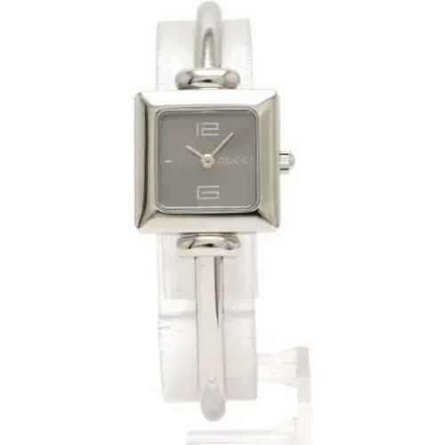 Pre-owned Stainless Steel watches , female, Sizes: ONE SIZE - Gucci Vintage - Modalova