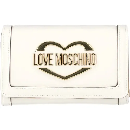 Clutches, female, , Size: ONE SIZE Chic Wallet - Love Moschino - Modalova