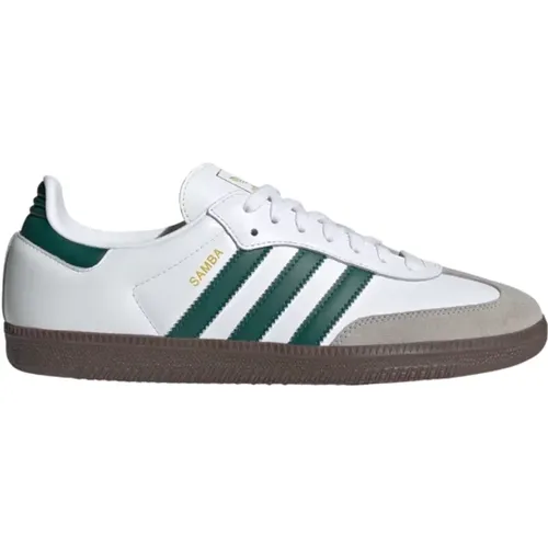 Sneakers, male, , Size: 10 1/3 US Samba OG /Green Originals Sneakers - Adidas - Modalova