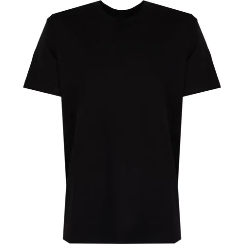 Elegantes Rundhals T-Shirt , Herren, Größe: XL - Les Hommes - Modalova