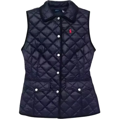 Navy Quilted Vest , female, Sizes: M, S, L, XS - Ralph Lauren - Modalova