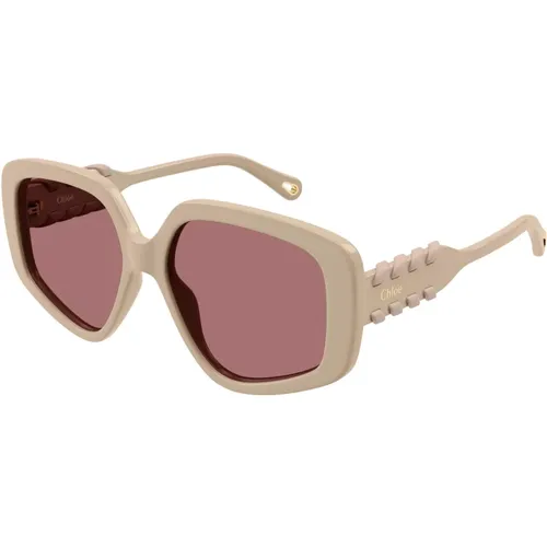 Sunglasses Ch0210S , female, Sizes: 56 MM - Chloé - Modalova
