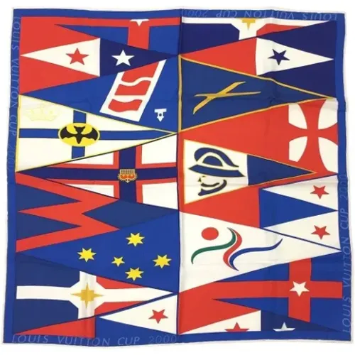 Pre-owned Scarves, female, , Size: ONE SIZE Pre-owned Silk scarves - Louis Vuitton Vintage - Modalova